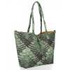 GEANȚĂ DE DAMĂ shopper bag Venere verde 333B